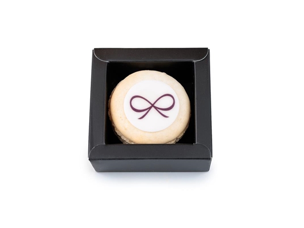 één macaron (met/zonder logo)